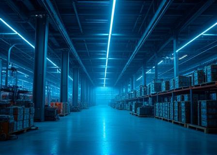 Automated logistics hub